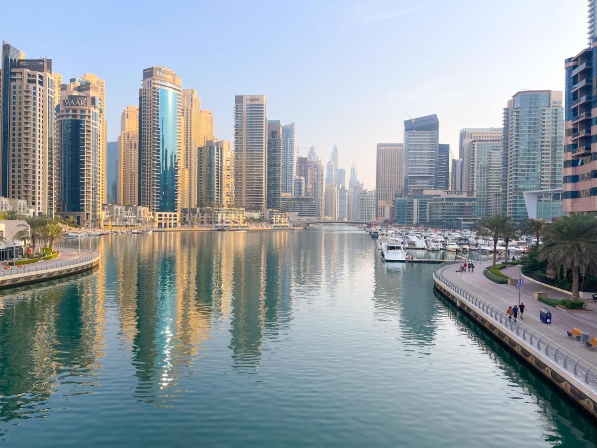 Private Gorgeous Room With Marina View With Shared Kitchen In Shared Apartment Dubai Buitenkant foto